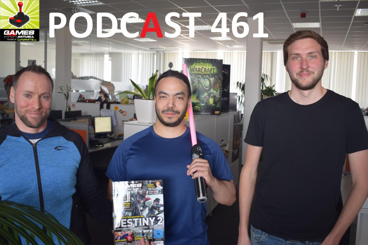 [20/04/2017] Games Aktuell Podcast 461: Andy, ZAM, Michael