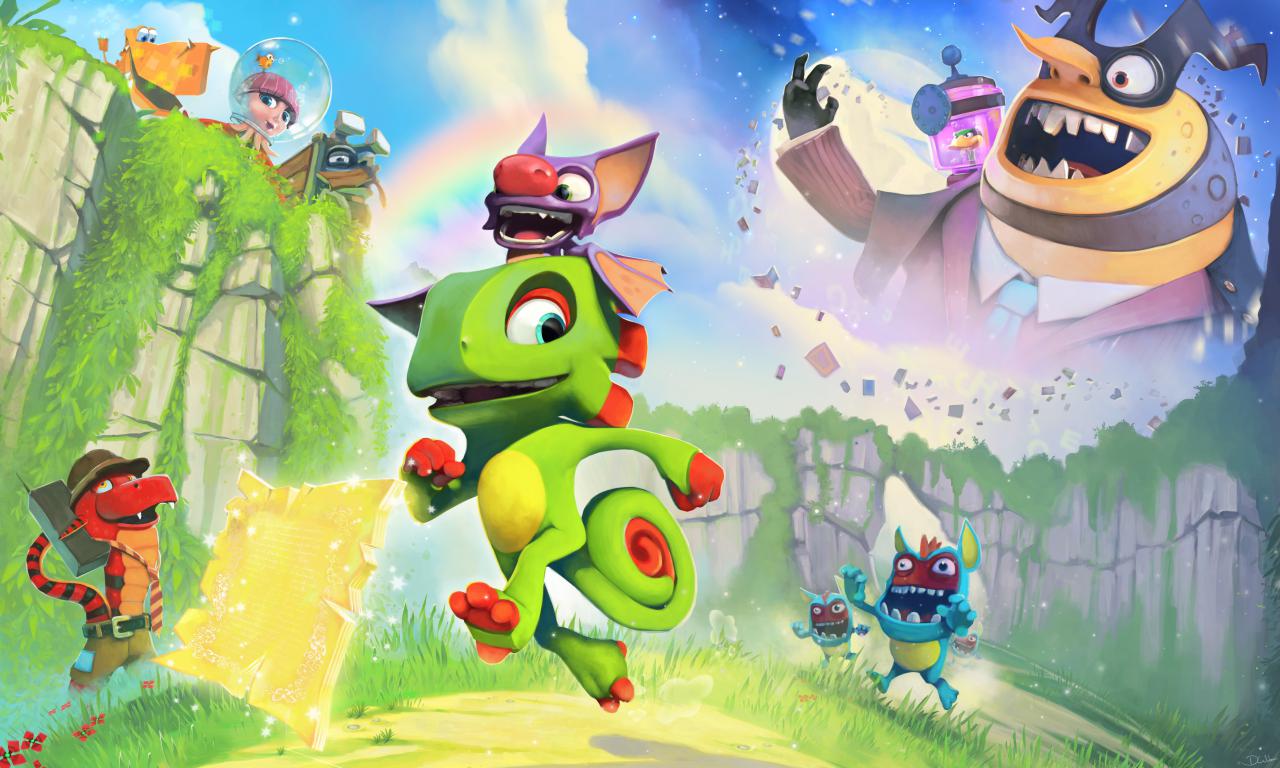 [04/04/2017] Yooka-Laylee im Test!