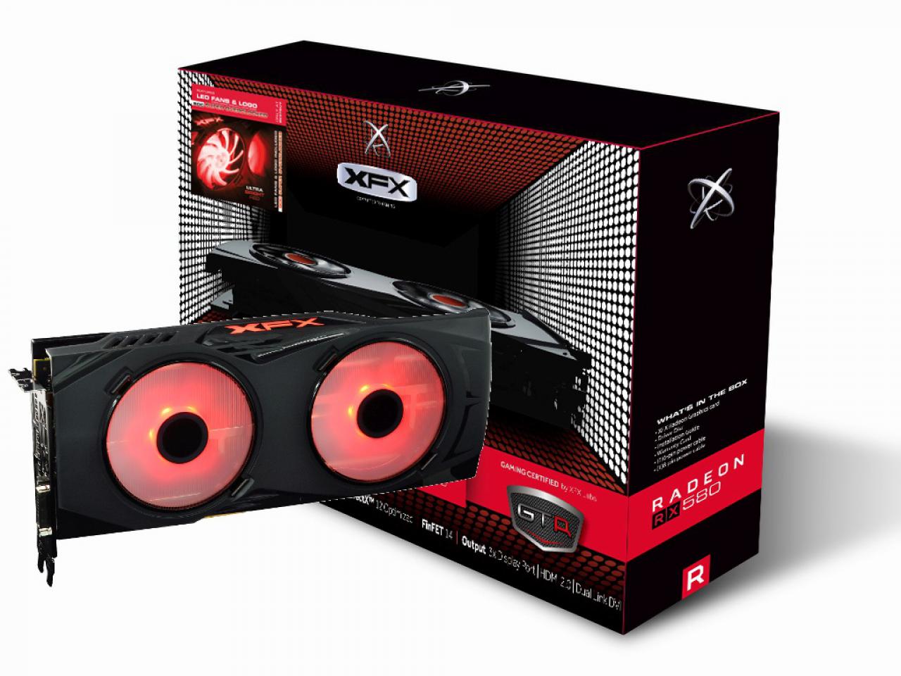 [20/04/2017] XFX RX 580 GTR-S Black Edition Crimson