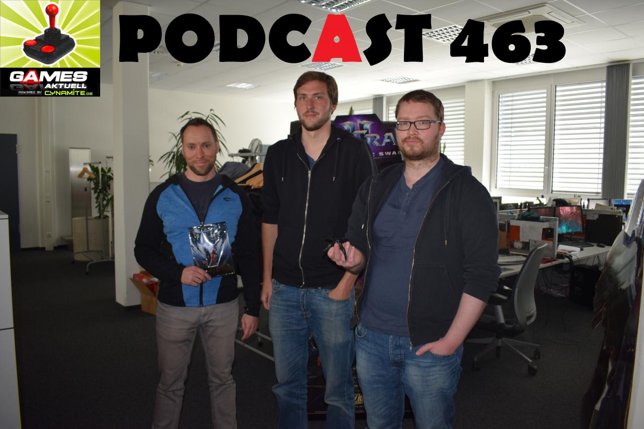[05/05/2017] Games Aktuell Podcast 463: Andy, Michi, Felix