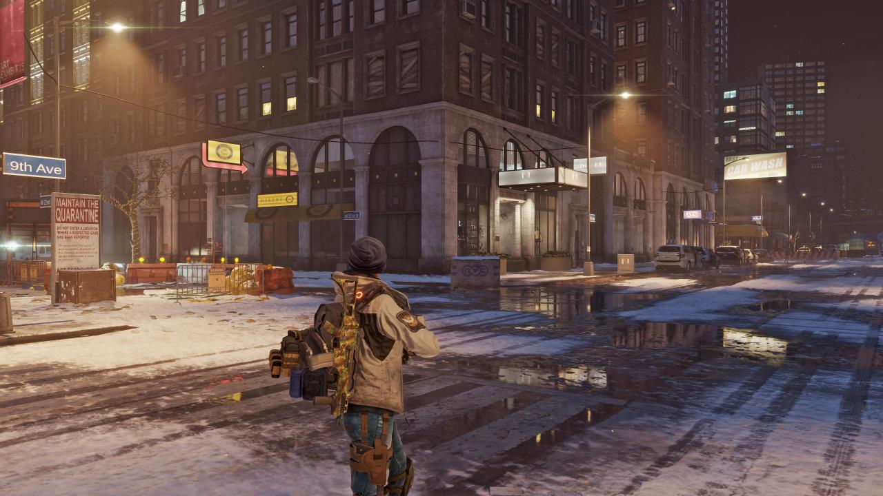[19/05/2017] The Division zeigt insbesondere nachts einige sehr schicke Reflexionen und nur wenige Artefakte.