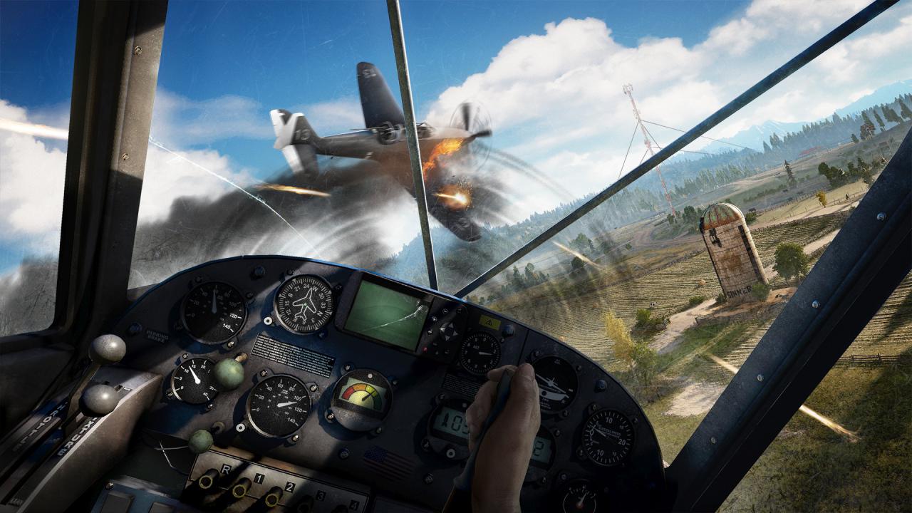 [26/05/2017] Macht Laune: Erstmals in der Seriengeschichte dürft ihr euch nun heiße Dogfights liefern. (PS4)