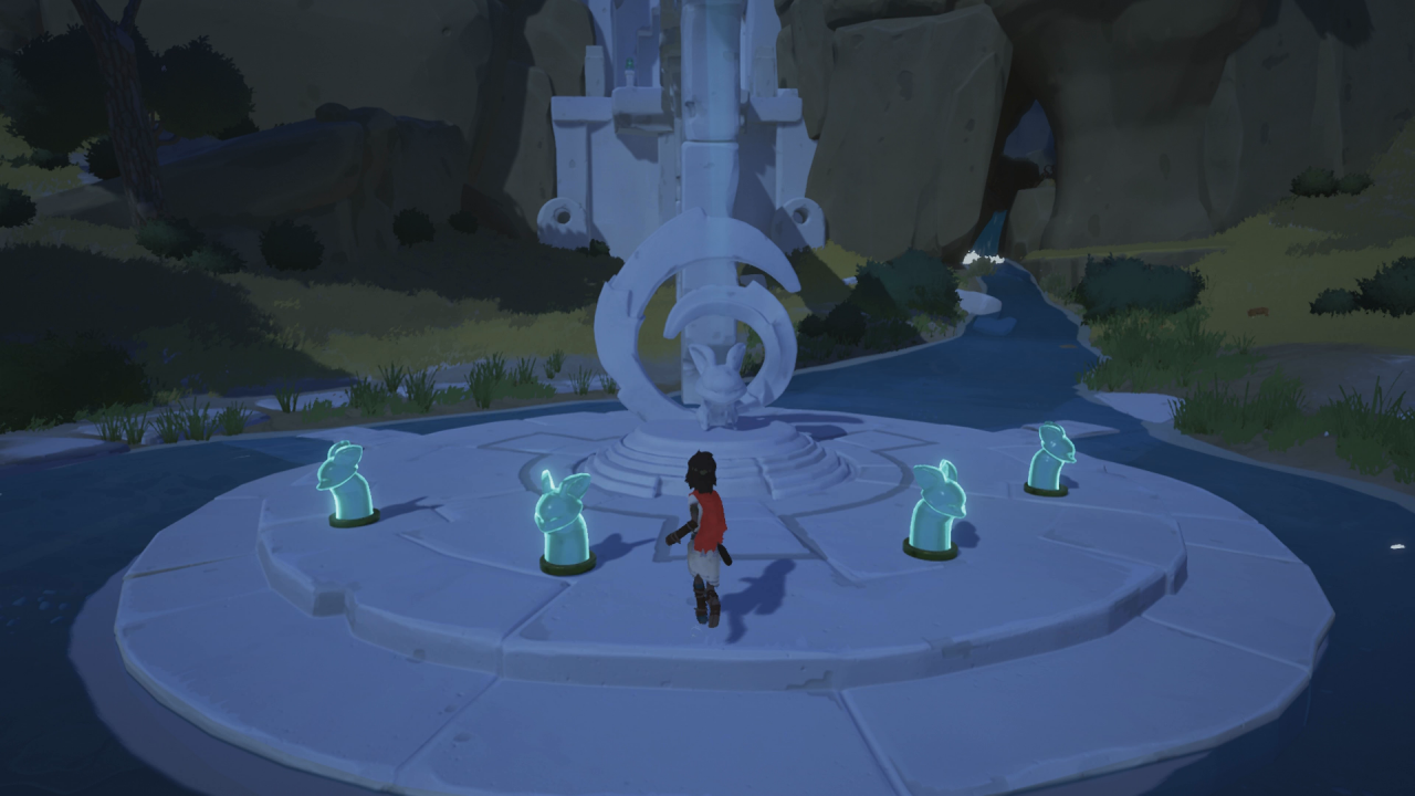 [18/05/2017] Im Spiel findet ihr auch immer wieder kleinere Jadestatuen. Wenn ihr sie mit eurer Stimme aktiviert, öffnen sie euch Türen oder offenbaren Geheimnisse.