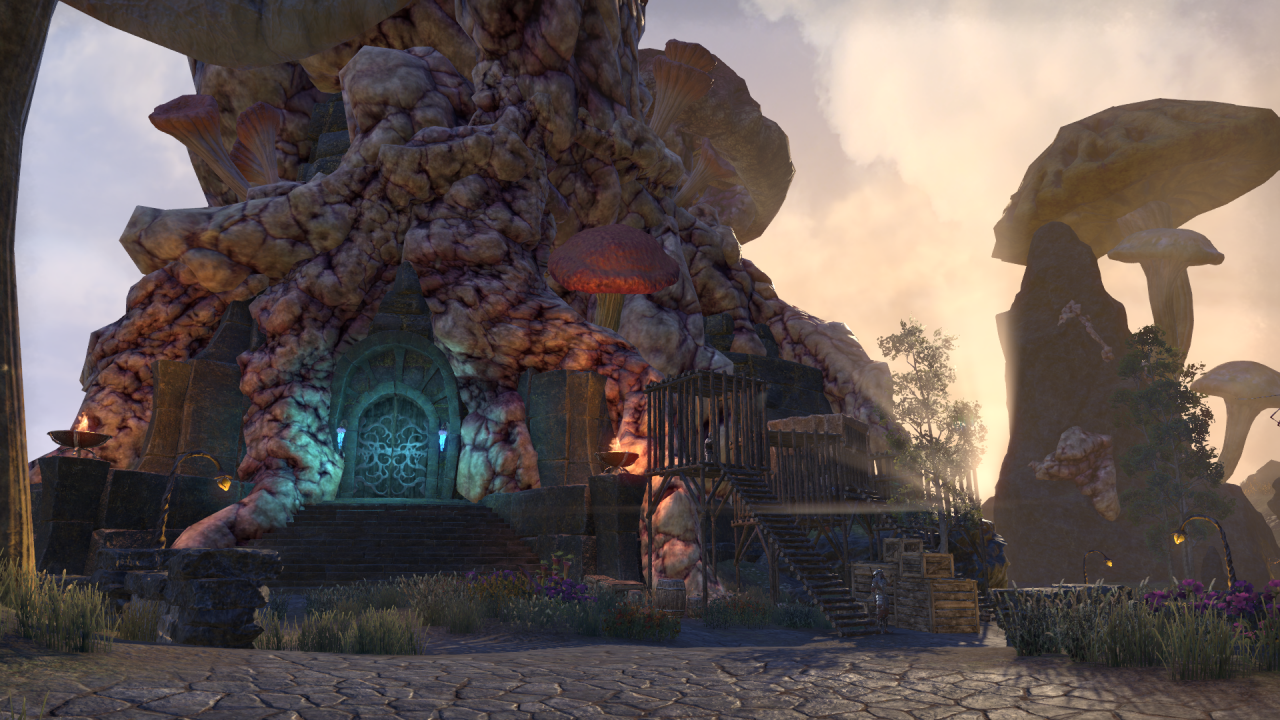  In der Zarfirbel-Bucht gelegen, entdeckt ihr die die Telvanni-Stadt Sadrith Mora.
