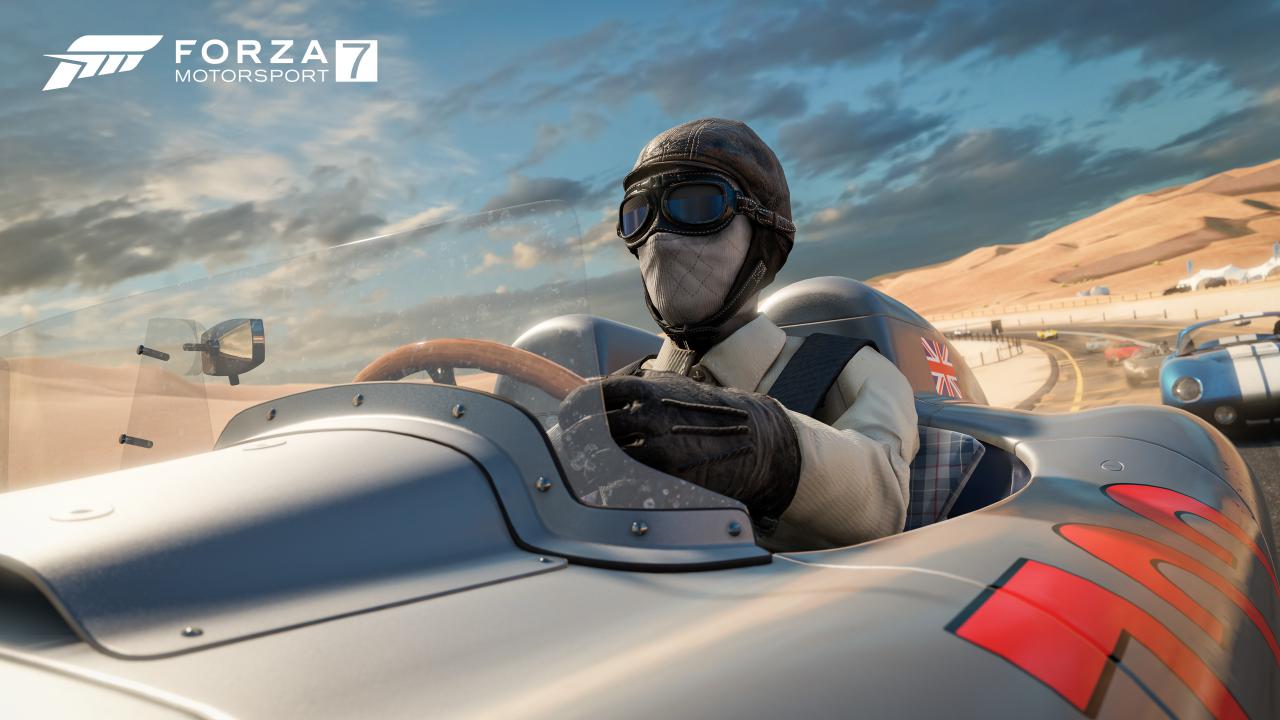 [19/06/2017] Customizing: Auch Rennanzüge und Helme aus den 1950ern sind enthalten. (Xbox One)