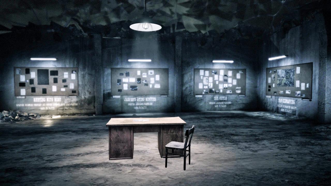 [23/06/2017] Von diesem Gedanken-Raum aus können wir in die Erinnerungen zurückkehren und aus einer Auswahl freigeschalteter Waffen wählen.