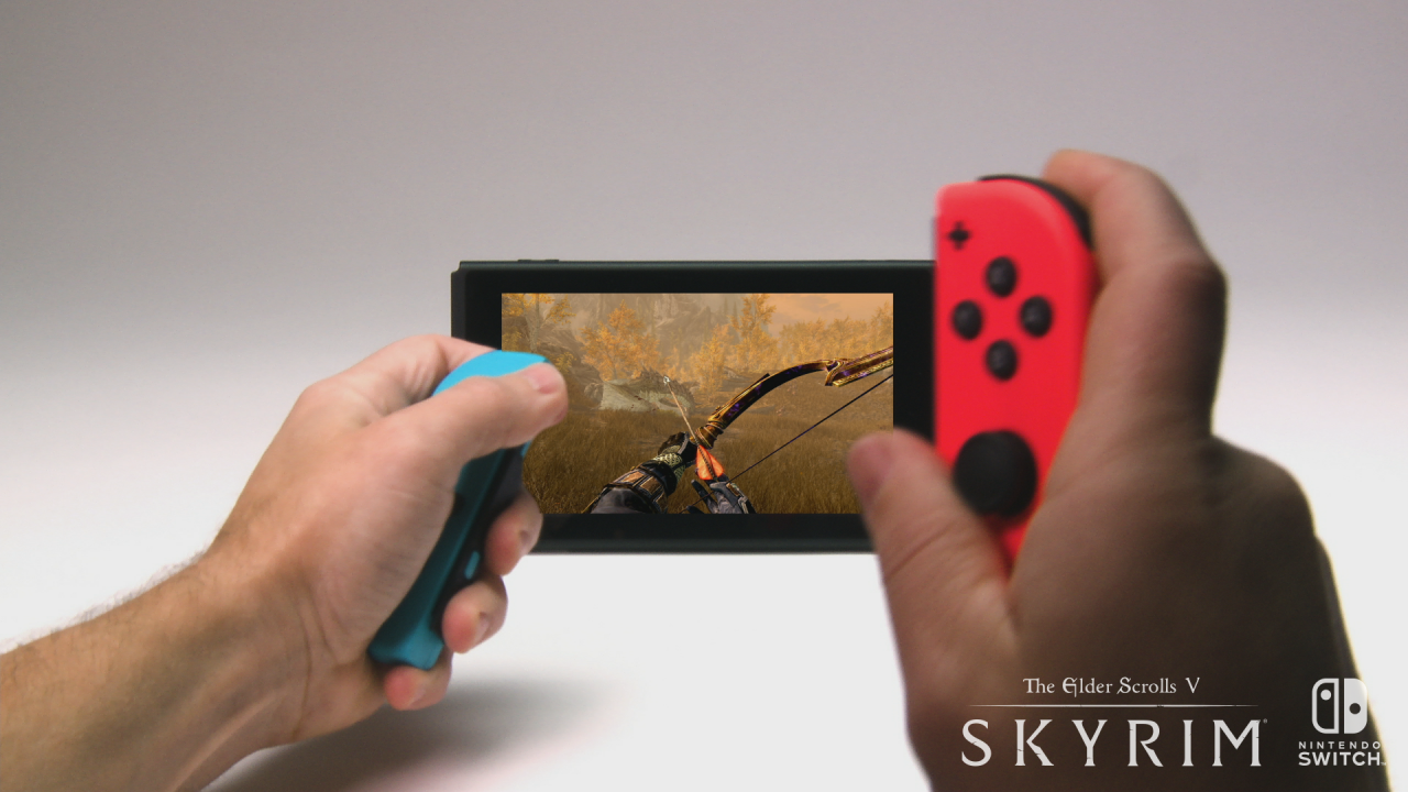 [12/06/2017] Mit den Joy-Cons kontrolliert ihr euren Helden auf Wunsch per Gestik. Funktioniert, auf Dauer ist die normale Steuerung aber praktischer.
