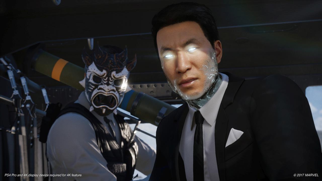 Mr. Negative rüstet sich zum Kampf.
