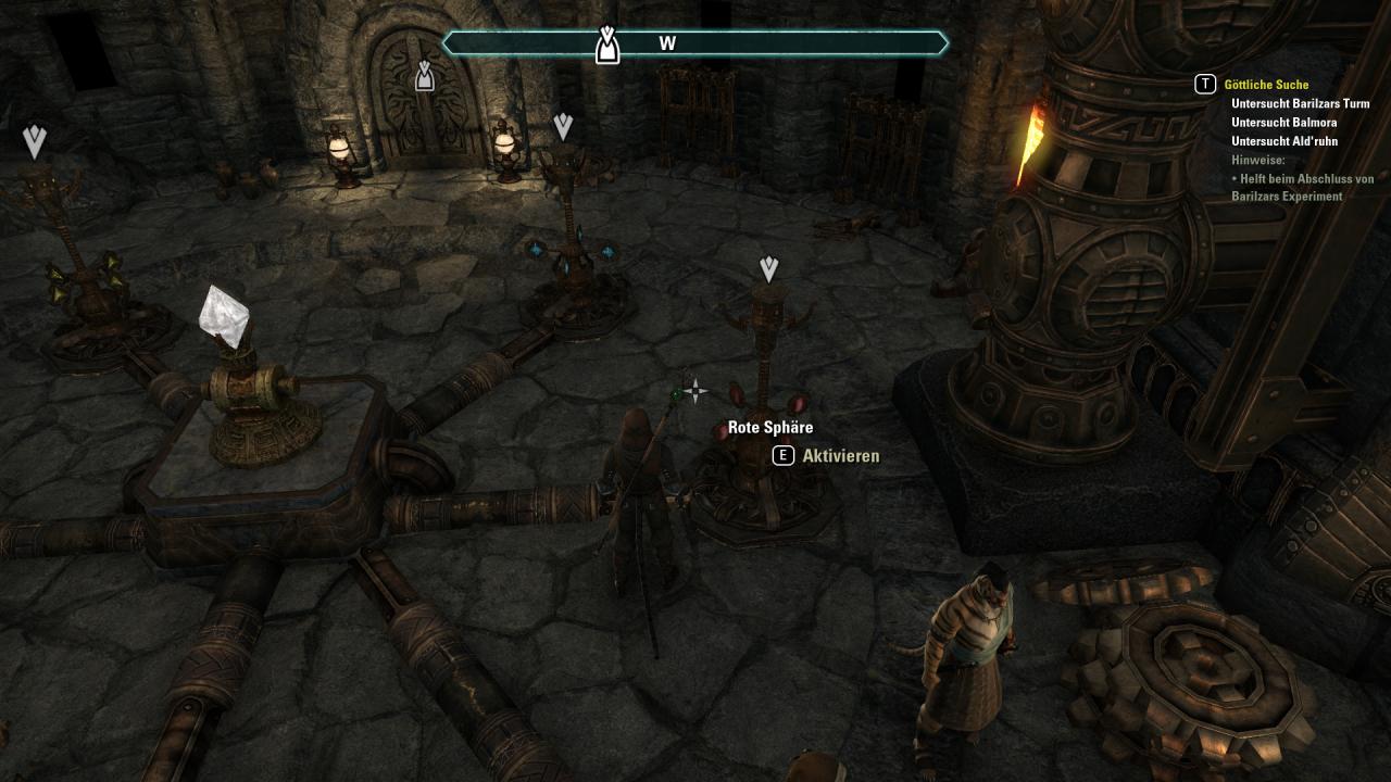 [11/06/2017] TESO: Morrowind - Göttliche Suche, so meistert ihr das Rätsel in Barilzars Turm.