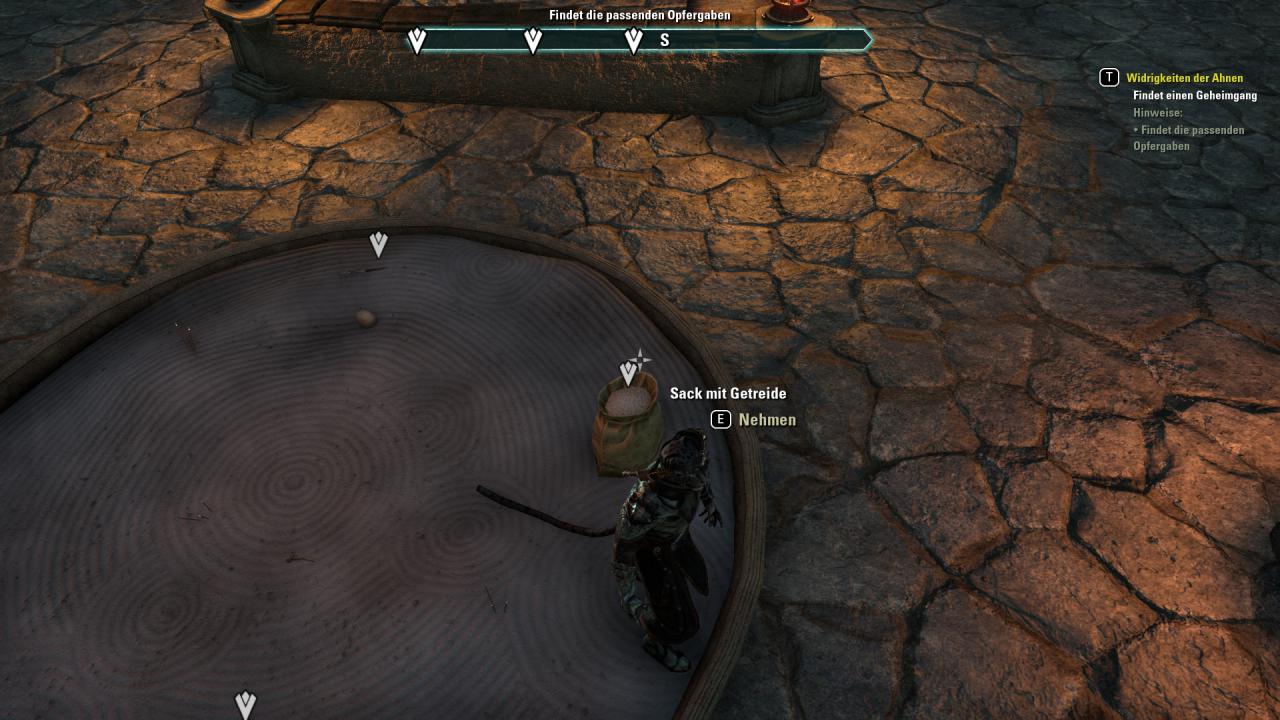 [14/06/2017] TESO: Morrowind: Widrigkeiten der Ahnen - ... einen Sack mit Getreide ...