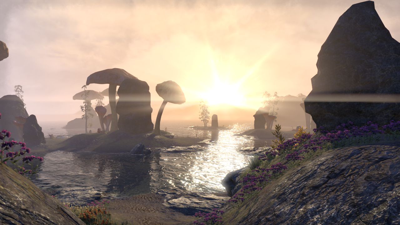  Die Insel Vvardenfell ist ein Paradies für Landschaftsschnappschüsse und lädt zum Verweilen ein.