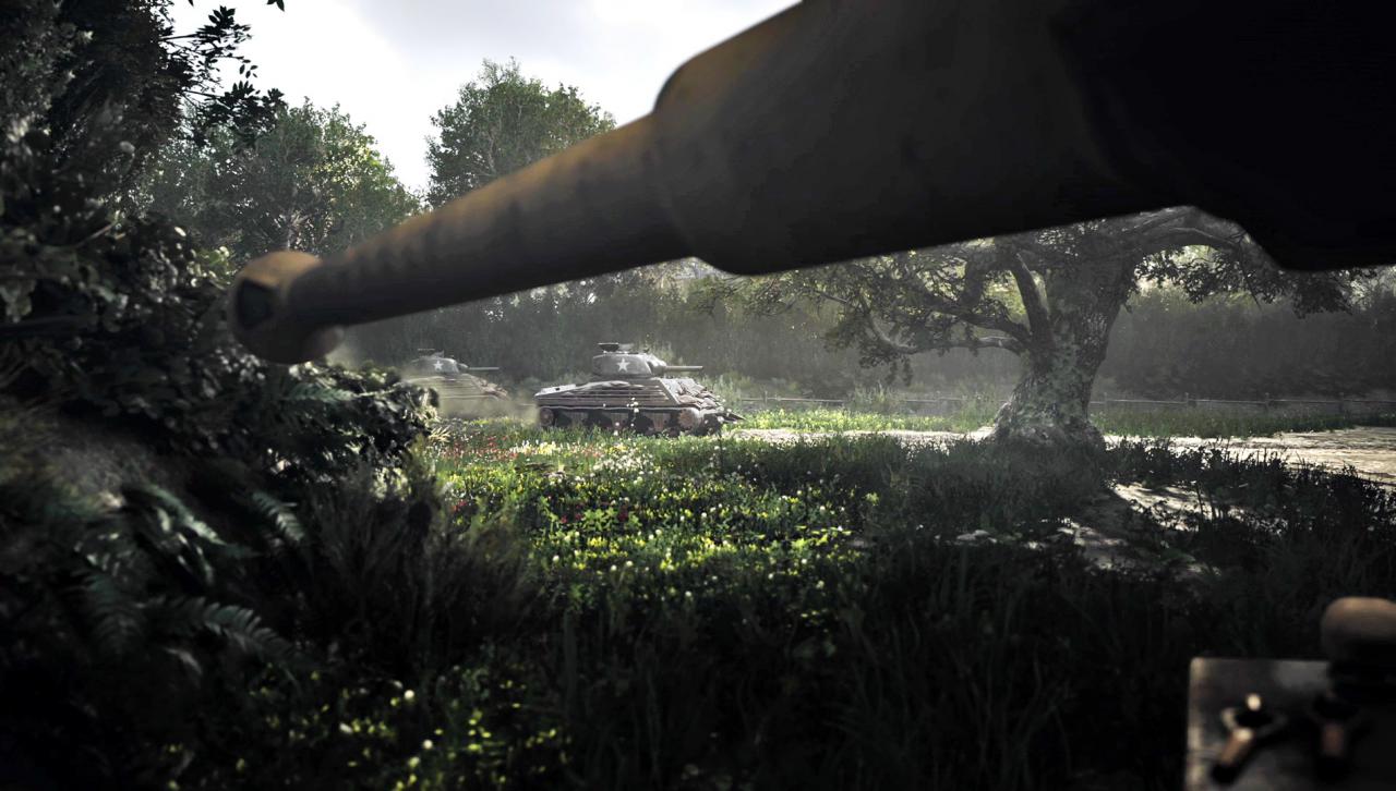 [20/06/2017] Dickes Rohr: Ob es wie im ersten Call of Duty ­Missionen gibt, in denen wir mit Panzern unterwegs sind, haben die Entwickler nicht be­stätigt. Szenen aus dem Trailer sprechen dafür.
