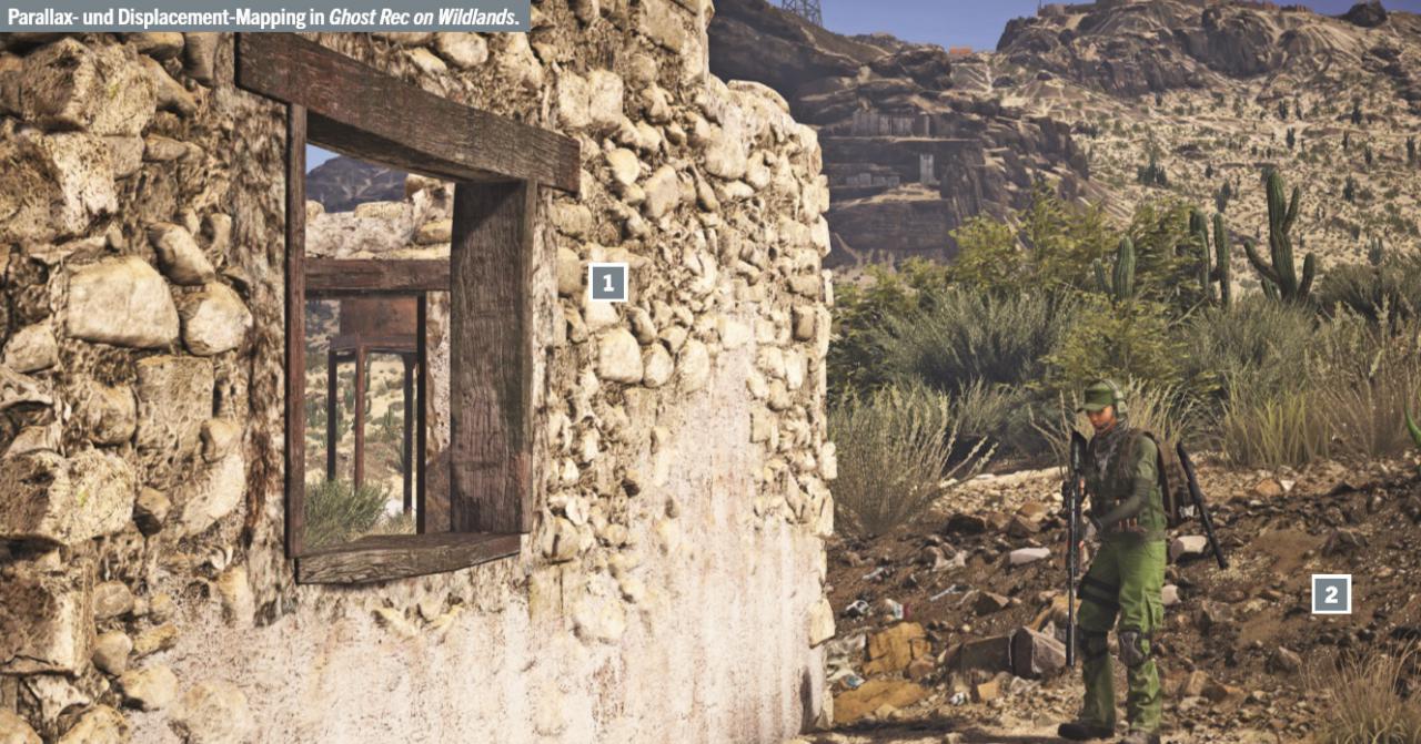 [02/06/2017] Parallax- und Displacement-Mapping in Ghost Recon Wildlands.