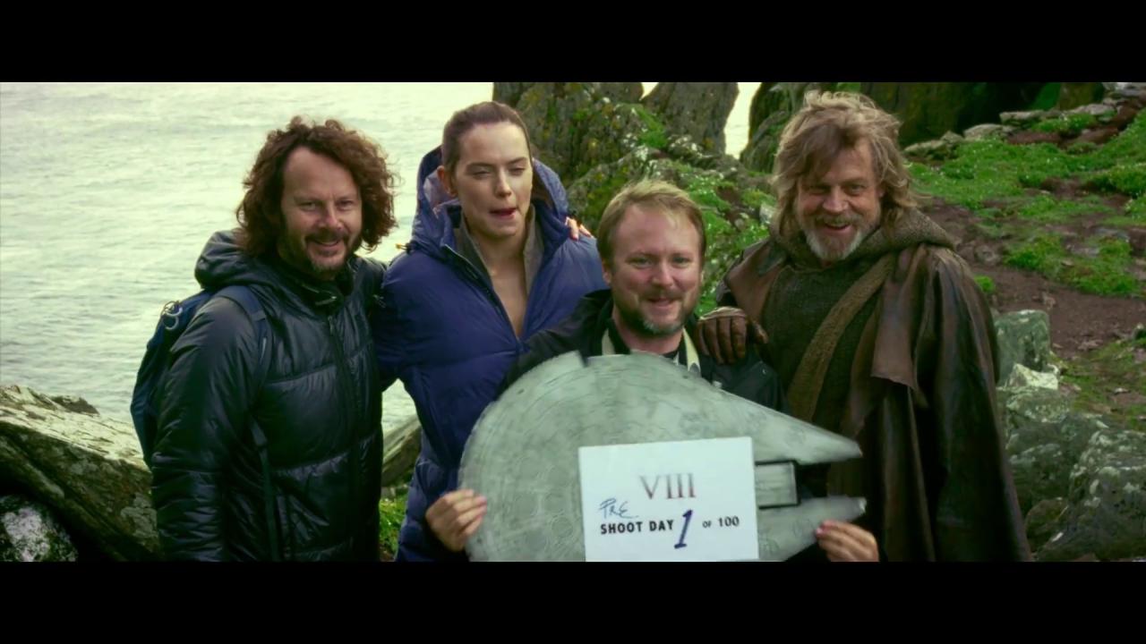 Star Wars 8: Der erste Drehtag.