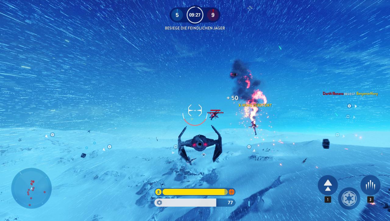 [26/07/2017] Sagen wir es, wie es ist: Die Luftschlachten im ersten Teil machten einfach nicht allzu viel Spaß und wirkten belanglos. (Battlefront 1)