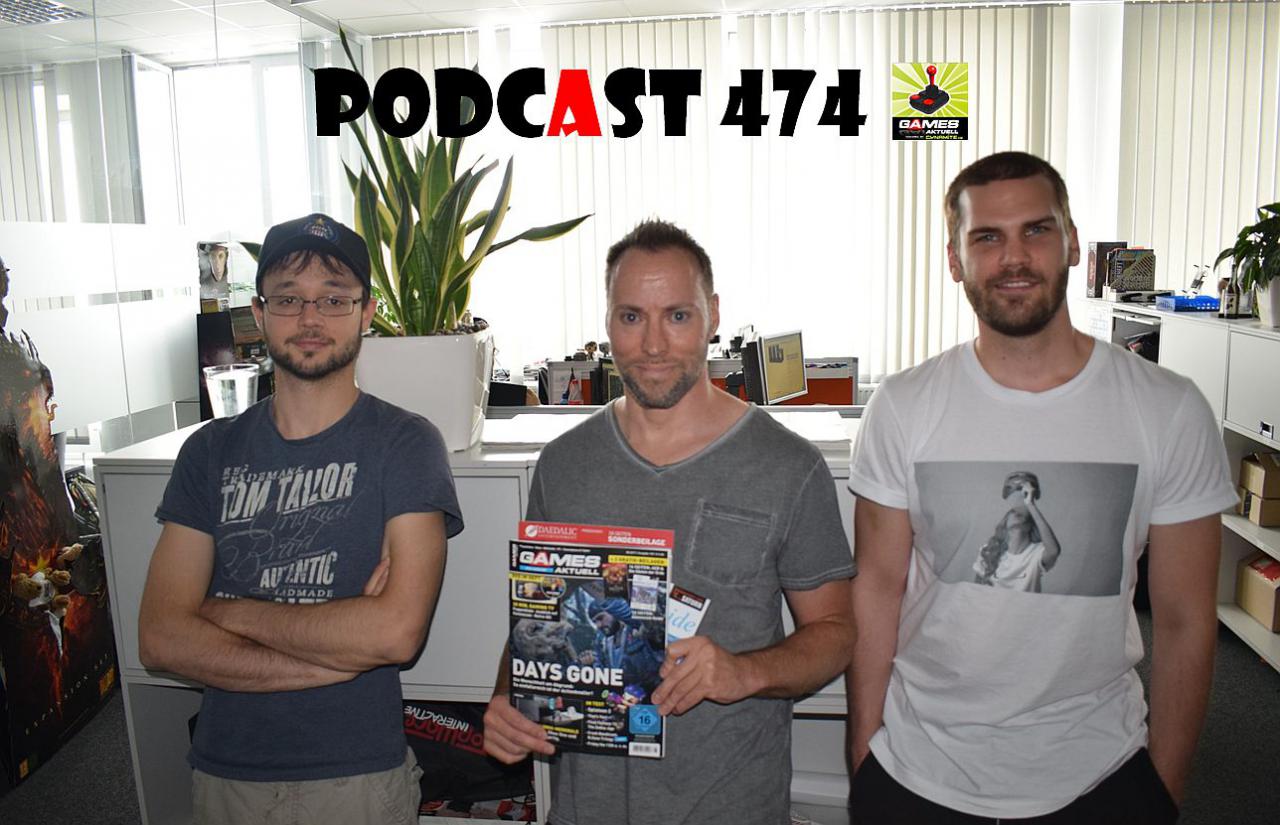[21/07/2017] Games Aktuell Podcast 474: Lukas, Andy, Bernhard