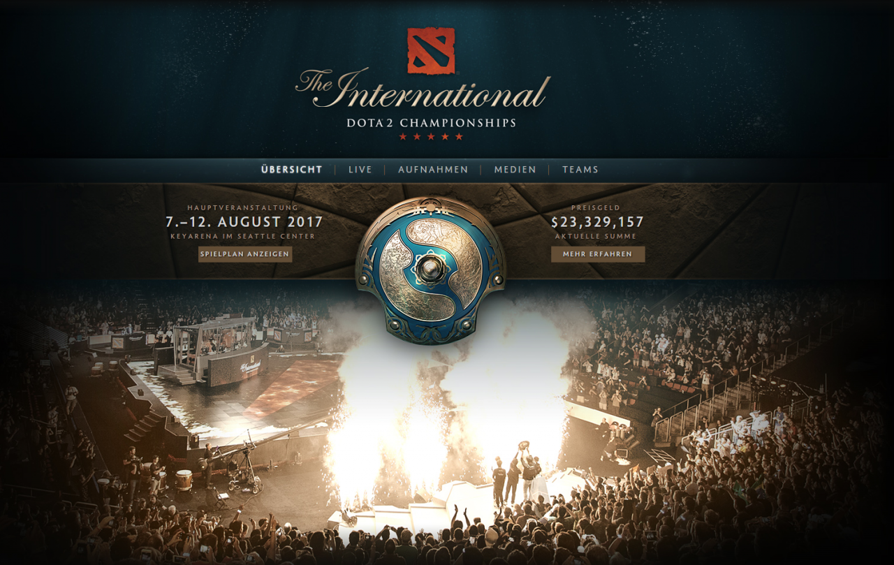 [02/08/2017] The International 2017: Der Mega-Sport-Event.