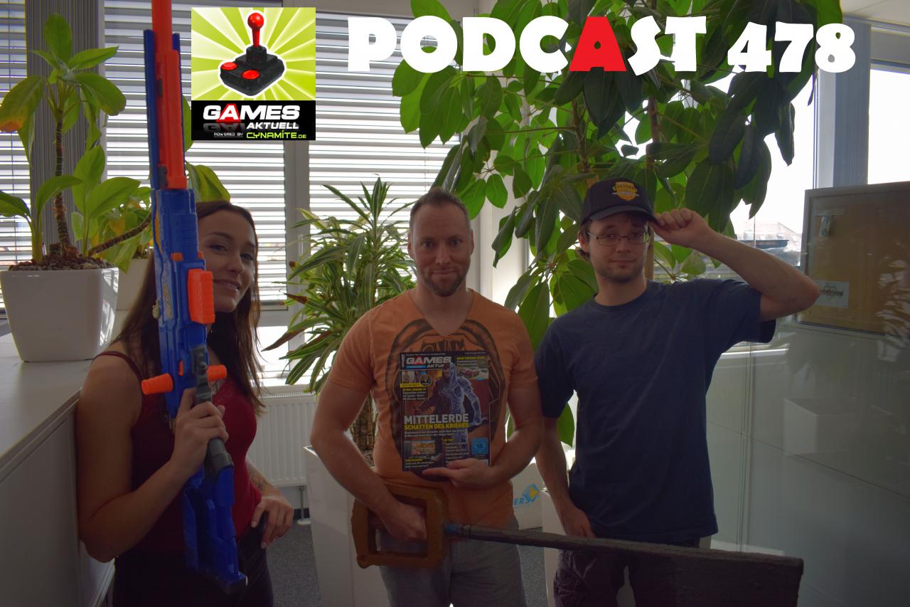 [18/08/2017] Games Aktuell Podcast 478: Kristina, Andy, Lukas
