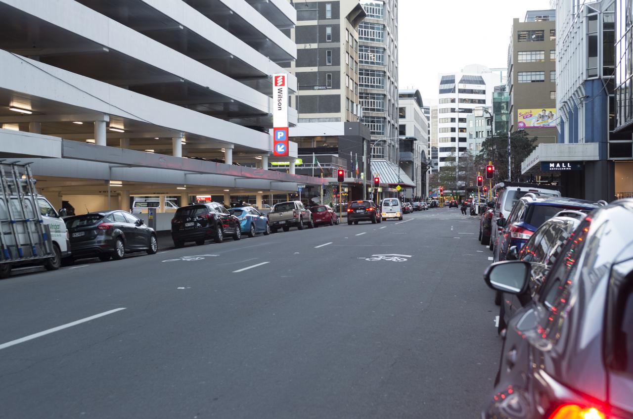 [03/08/2017] Die Victoria Street im Herzen von Wellington diente als Filmkulisse für Ghost in the Shell.