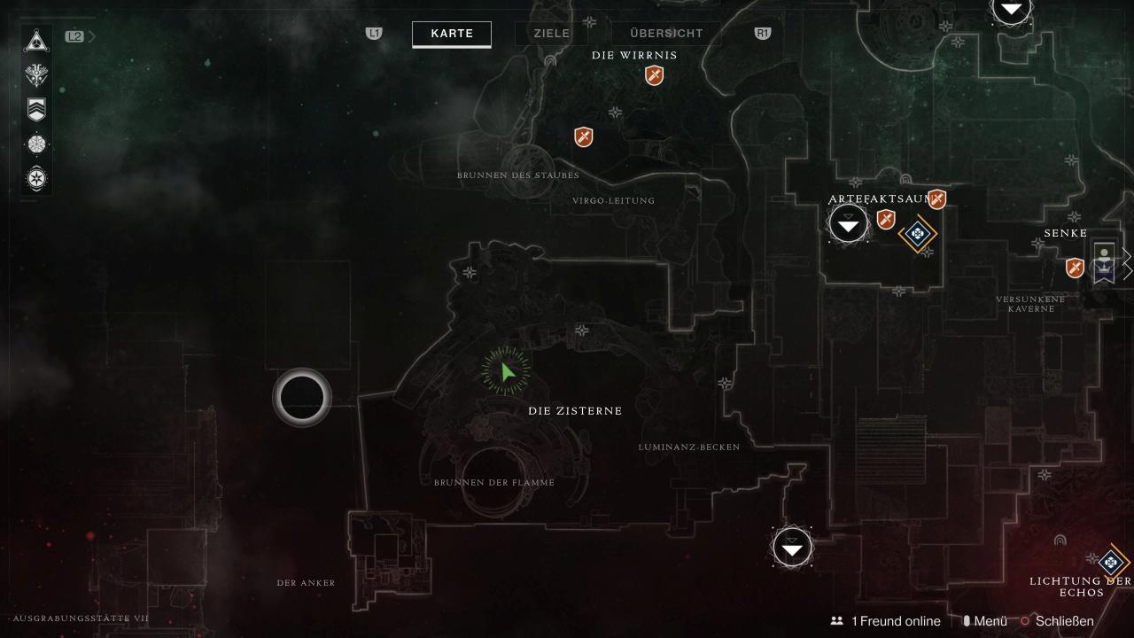 [07/09/2017] Destiny 2: Die Region der Zisterne ist auf Nessus die ergiebigste Quelle für Kabal-Kills