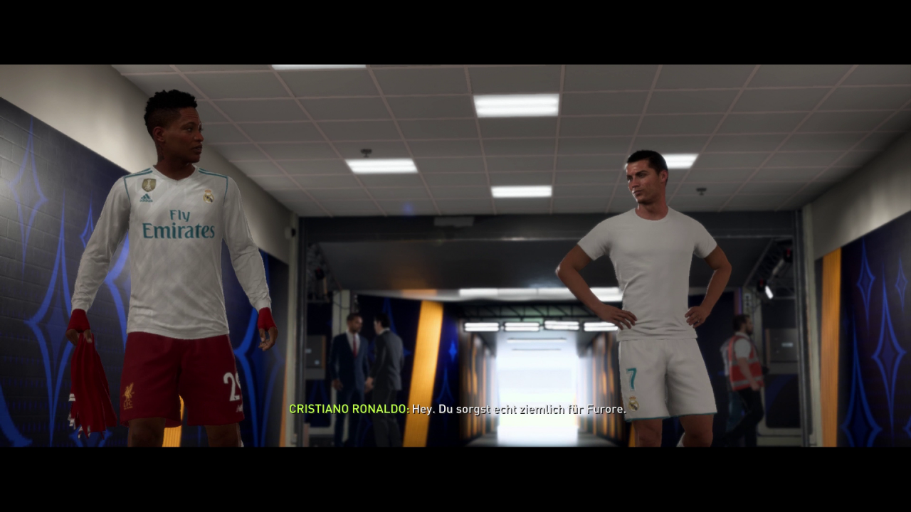 [20/09/2017] Die Geschichte von The Journey wird in FIFA 18 natürlich fortgesetzt. Hunter trifft aber nicht nur Topstars, er muss sich auch mit den Höhen und Tiefen des Fußballgeschäfts auseinandersetzen.