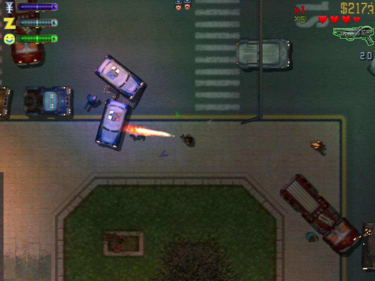 [29/09/2017] GTA 2 wirkte durch seine neuen Beleuchtungseffekte nicht nur bunter, sondern war auch im Gameplay weitaus chaotischer als seine Vorgänger. Man war schließlich Spielball von acht verschiedenen Gangs. Oder war es andersherum?