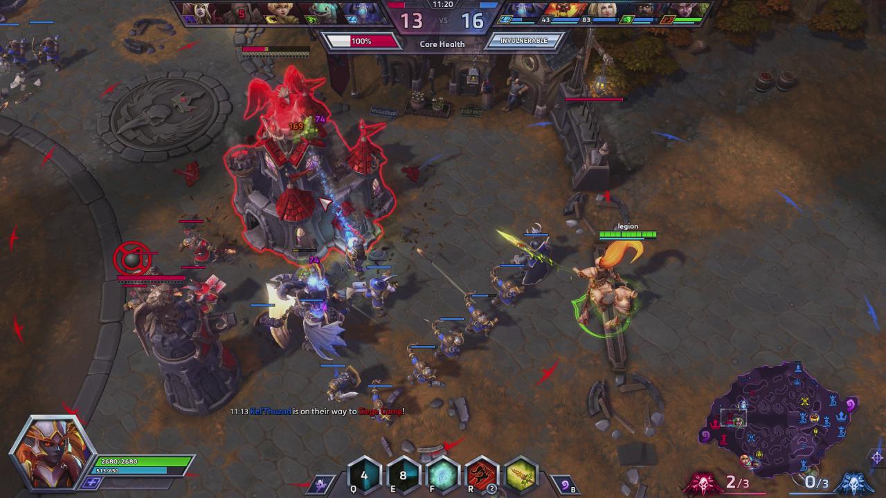 [08/09/2017] Heroes of the Storm richtet sich klar an Einsteiger, Profis bekommen in Dota 2 mehr geboten.