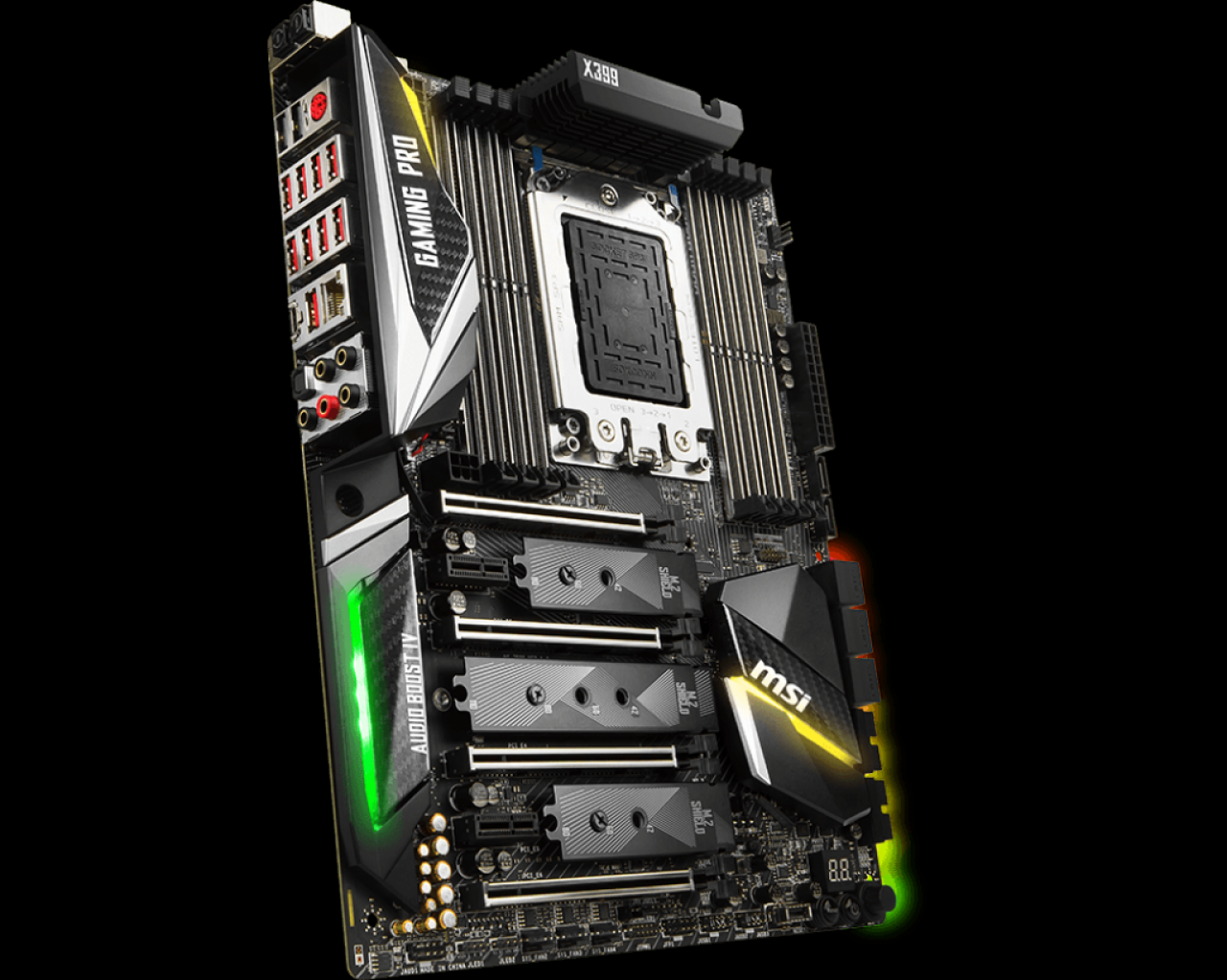 [22/09/2017] MSI X399 Gaming Pro Carbon AC (ab 345 Euro)