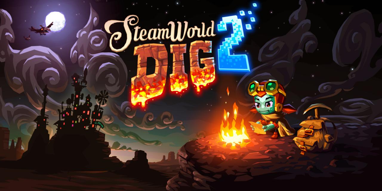 [21/09/2017] Steamworld Dig 2 erscheint am 21. September 2017 für Switch, gefolgt von Umsetzungen für PC, PS4 und PS Vita.