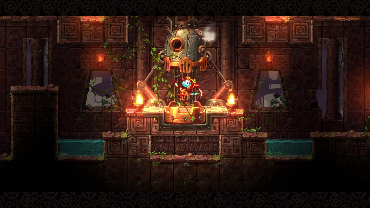 [21/09/2017] Motivierend: In bester Metroidvania-Manier erhalten wir regelmäßig neue Fähigkeiten.