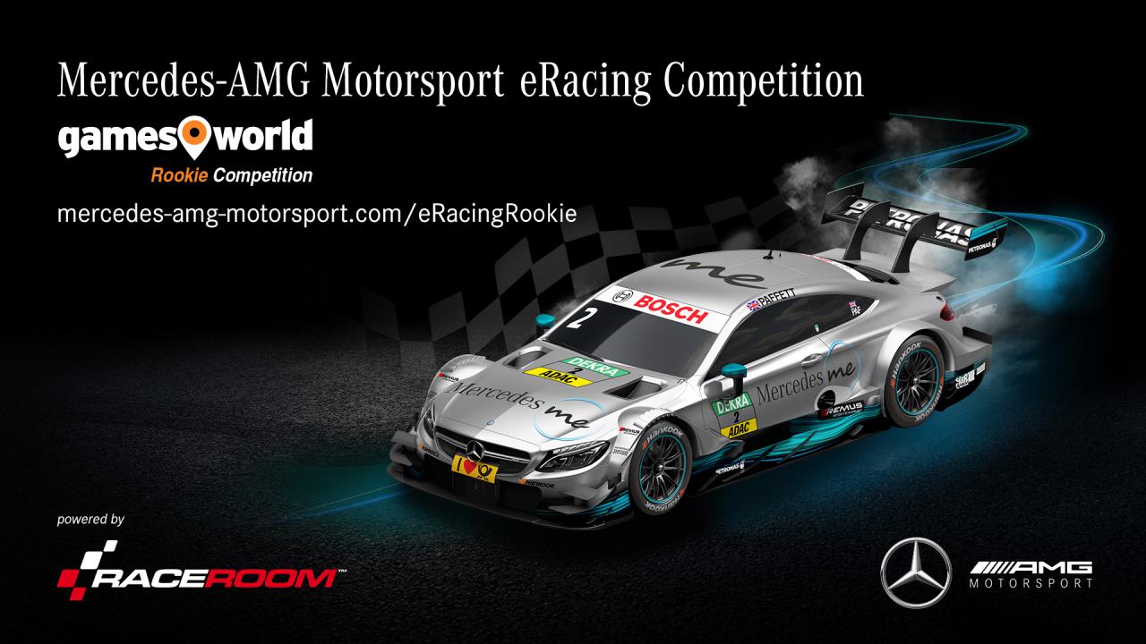 [22/09/2017] Mercedes-AMG Motorsport eRacing Gamesworld Rookie Competition 2017 - Nehmt am Memory-Gewinspiel teil und schnappt euch Ticktets zum eRacing-Finale in Hockenheim!