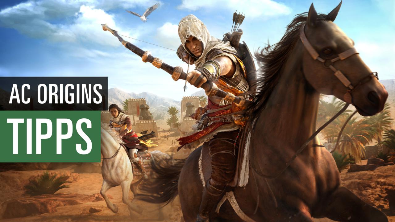 [27/10/2017] Assassin's Creed Origins: Wertvolle Einsteiger-Tipps für den Spielstart