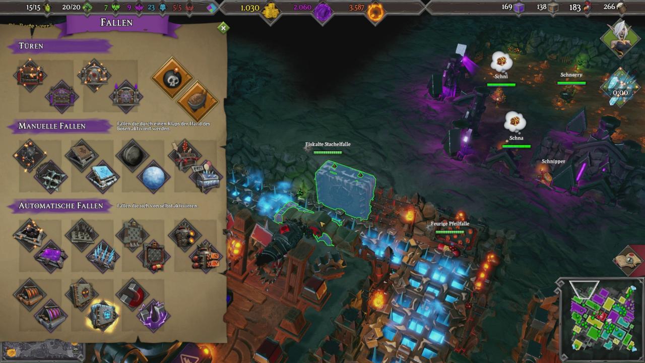 [13/10/2017] Fallen sind nur in der ersten Spielhälfte nützlich, in den späteren Levels investiert man lieber in Truppen.
