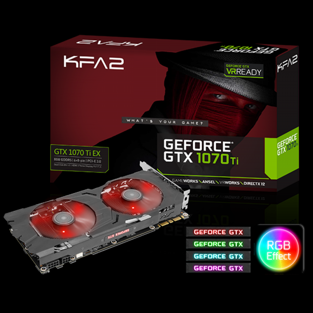 [27/10/2017] KFA² GTX 1070 Ti EX