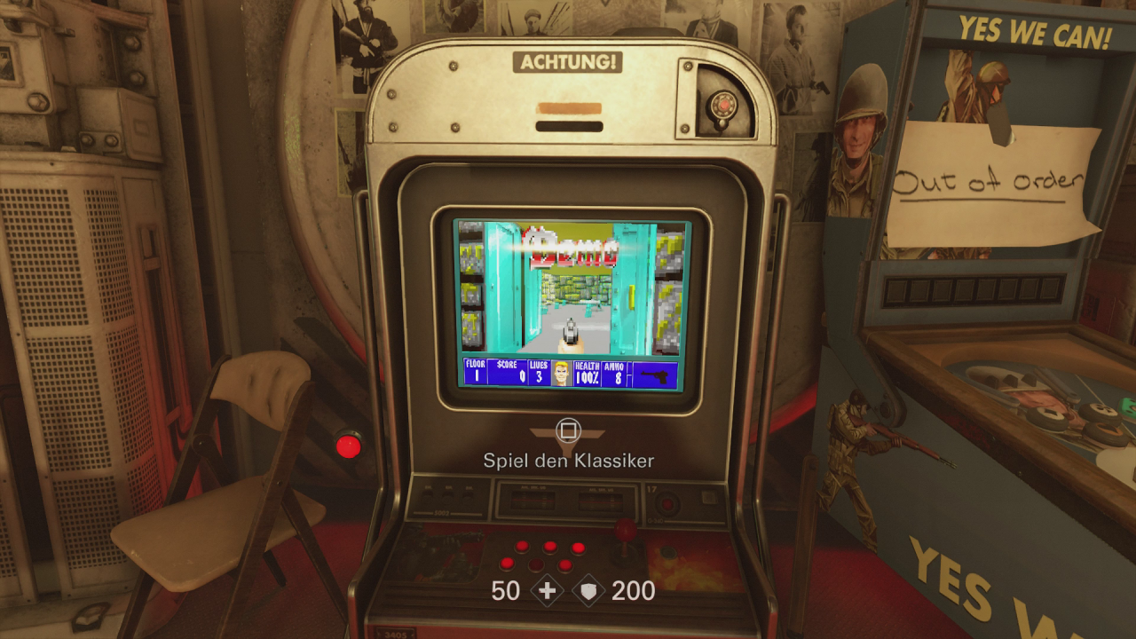 Dieser Spielautomat sieht vielversprechend aus.