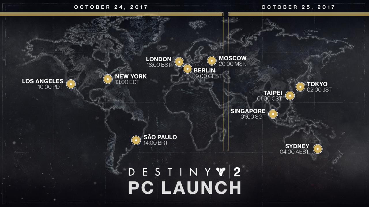 [13/10/2017] Destiny 2 PC startet am 24. Oktober, um 18 Uhr.