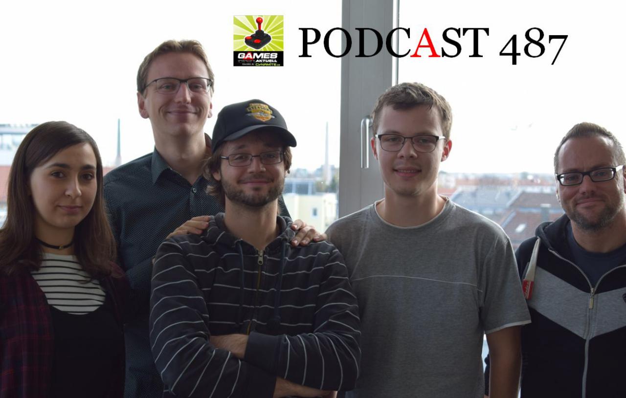 [27/10/2017] Games Aktuell Podcast 487: Tamara, Peter, Lukas, Steffen, Thomas
