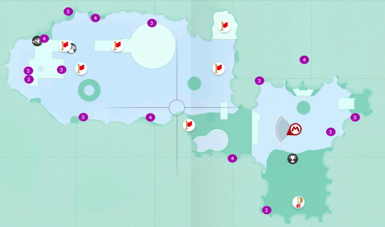 [02/11/2017] Super Mario Odyssey - Seeland: Alle lila Münzen