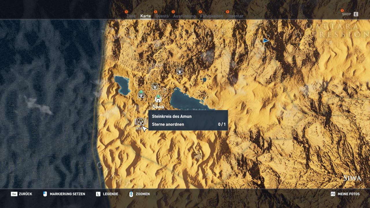 [07/11/2017] Assassin's Creed Origins-Komplettlösung: Alle Stone-Circle-Locations - Steinkreis des Amun