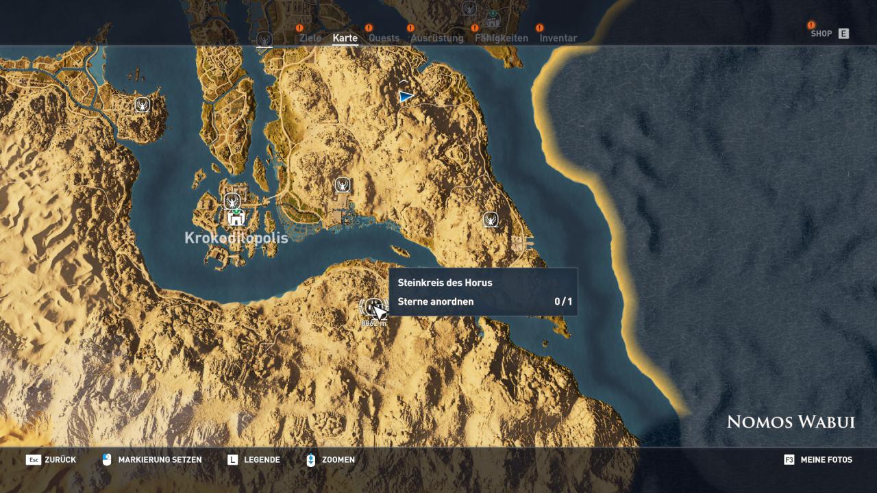 [07/11/2017] Assassin's Creed Origins-Komplettlösung: Alle Stone-Circle-Locations - Steinkreis des Horus