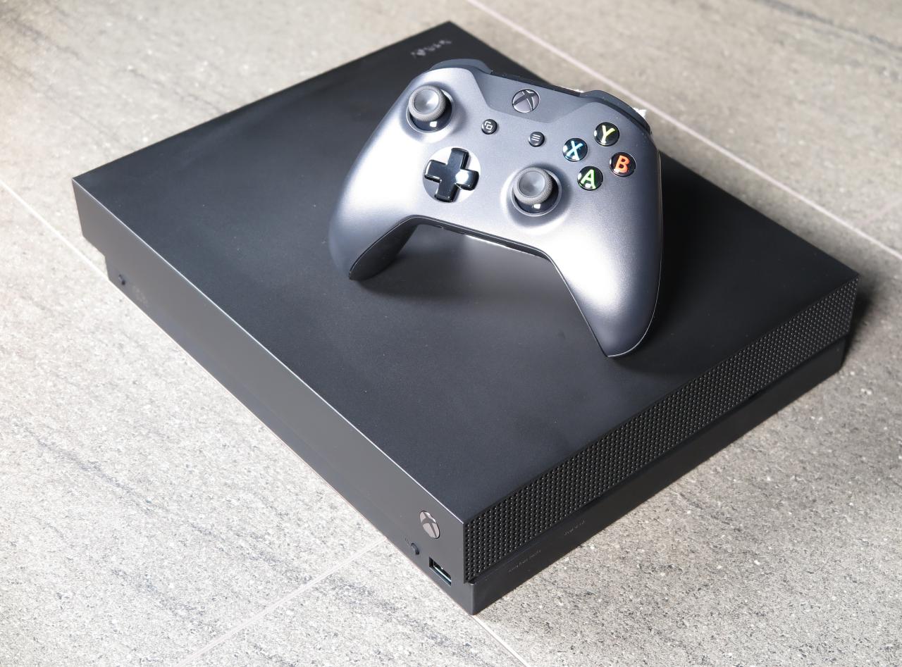 [03/11/2017] Die Xbox One X ist aktuell die stärkste Spielekonsole