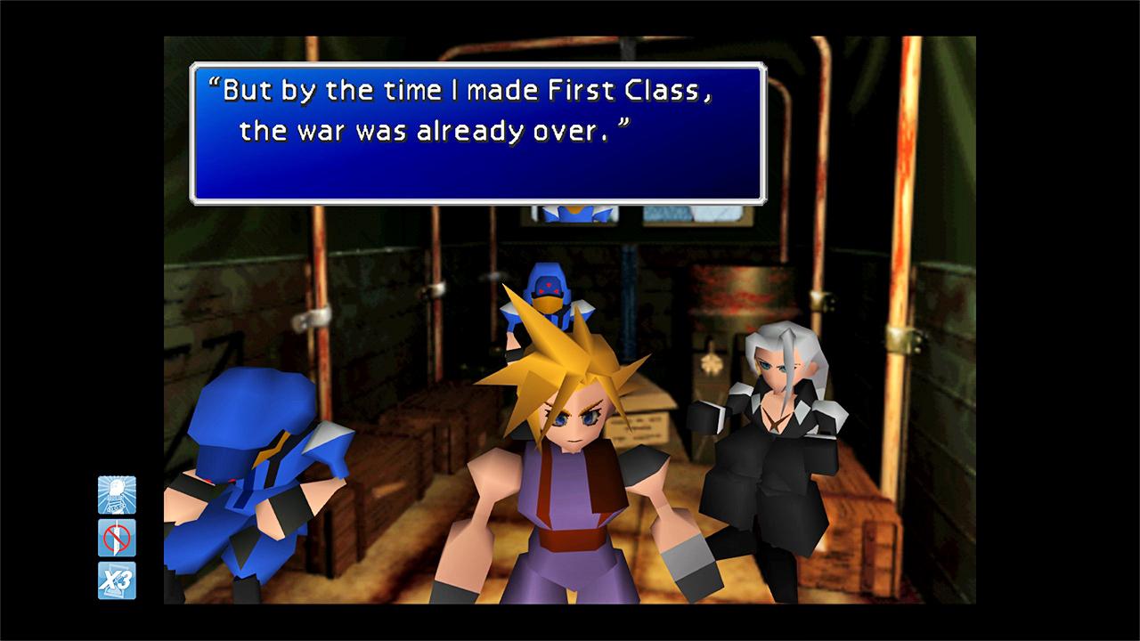 [18/12/2017] Final Fantasy VII wurde sogar auf iOS und Android portiert. An dem witzigem Knuddellook hat sich nichts verändert. 