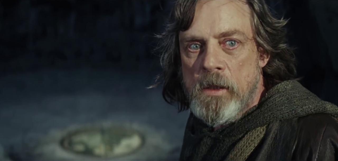 Luke Skywalker in Episode 8.