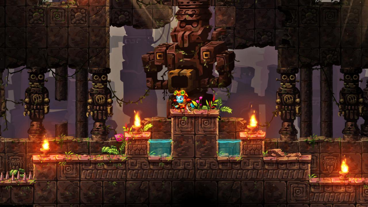 Nintendo Switch: Ein Paradies für Indie-Entwickler? Szene aus SteamWorld Dig 2.