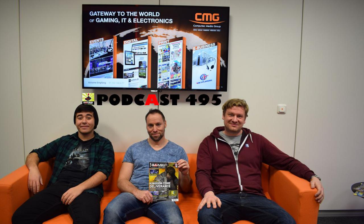 [22/12/2017] Games Aktuell Podcast 495: Jan, Andy, Matti