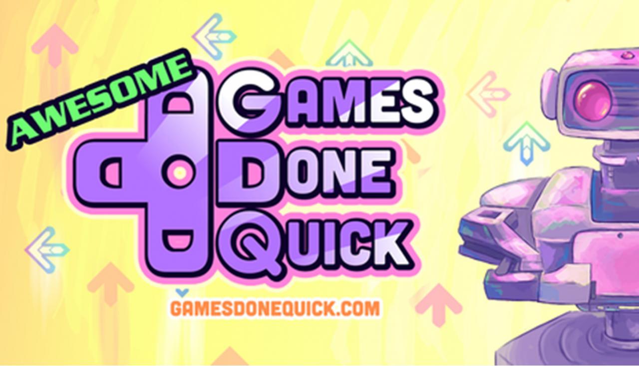 [04/01/2018] Das Speedrun-Event Games Done Quick kommt erstmals zur Gamescom.