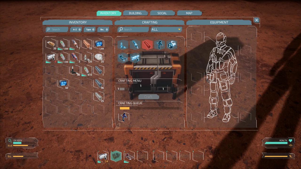 [30/01/2018] Die mobile Werkbank trägt euer Charakter stets mit sich, um einfache Vorräte per Crafting herzustellen.