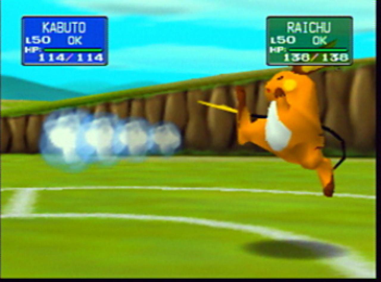 Um für Abwechslung zu sorgen, finden die Kämpfe in Pokémon Stadium in unterschiedlichen Arenen und Arealen statt.