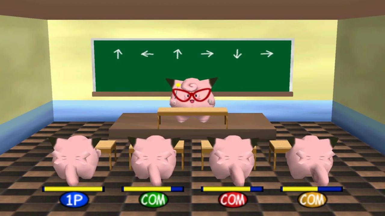 Ein Minispiel des „Kids-Club“ ist „Sing mit Piepi“. Das brillentragende Piepi gibt euch hier bestimmte Button-Reihenfolgen vor, die ihr euch merken und anschließend drücken müsst. Macht ihr Fehler, gibt’s mit dem Gummihammer eins auf die Mütze.