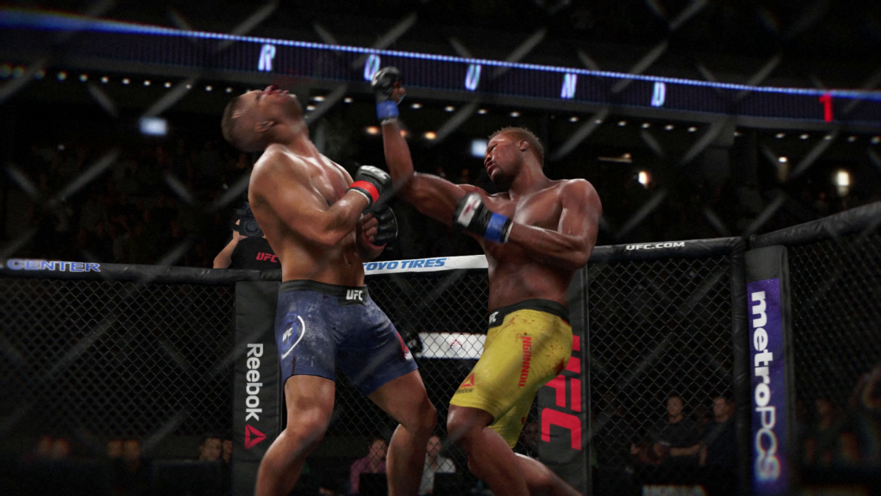 Voll auf die Fresse! Prügelspiel-Fans dürfen sich dieses Jahr wohl auf einen neuen Teil von EAs Kampfsportsimulation UFC freuen.